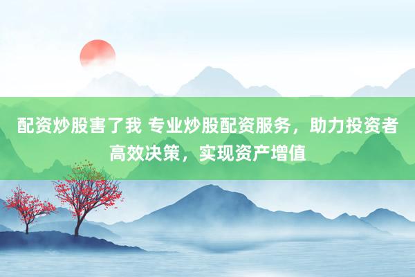 配资炒股害了我 专业炒股配资服务，助力投资者高效决策，实现资产增值
