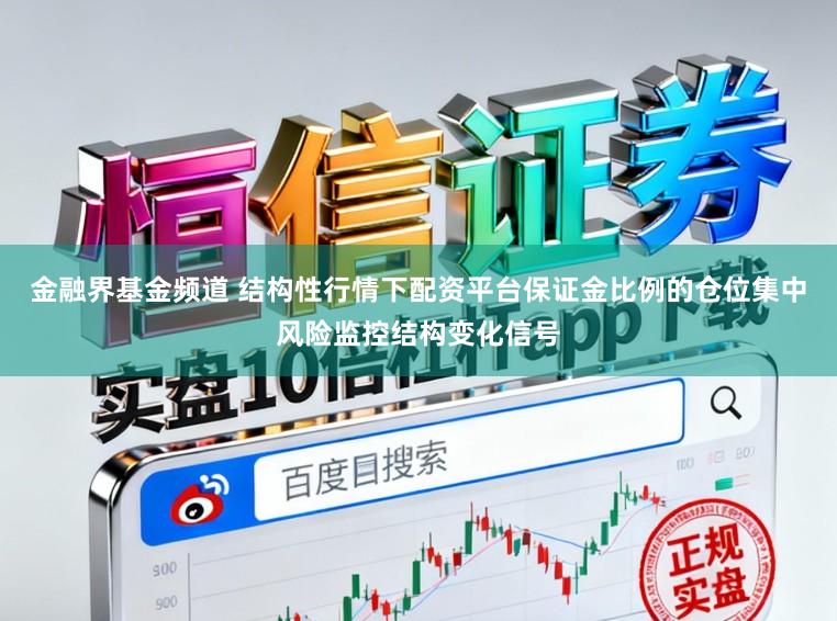 金融界基金频道 结构性行情下配资平台保证金比例的仓位集中风险监控结构变化信号