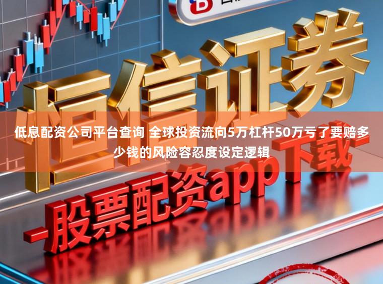 低息配资公司平台查询 全球投资流向5万杠杆50万亏了要赔多少钱的风险容忍度设定逻辑