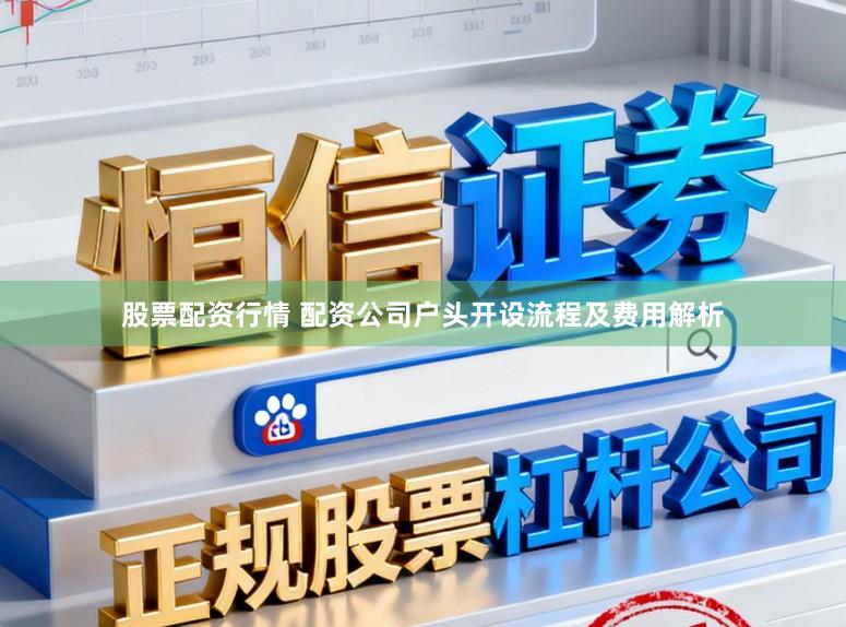 股票配资行情 配资公司户头开设流程及费用解析
