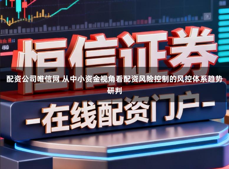 配资公司唯信网 从中小资金视角看配资风险控制的风控体系趋势研判